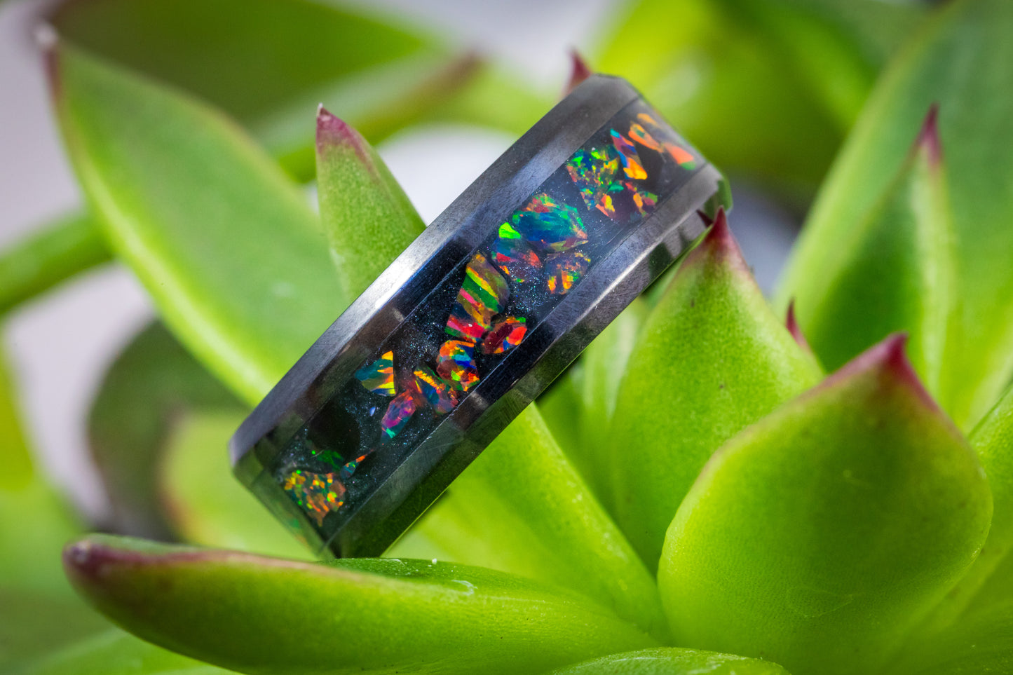 Black Fire Ring