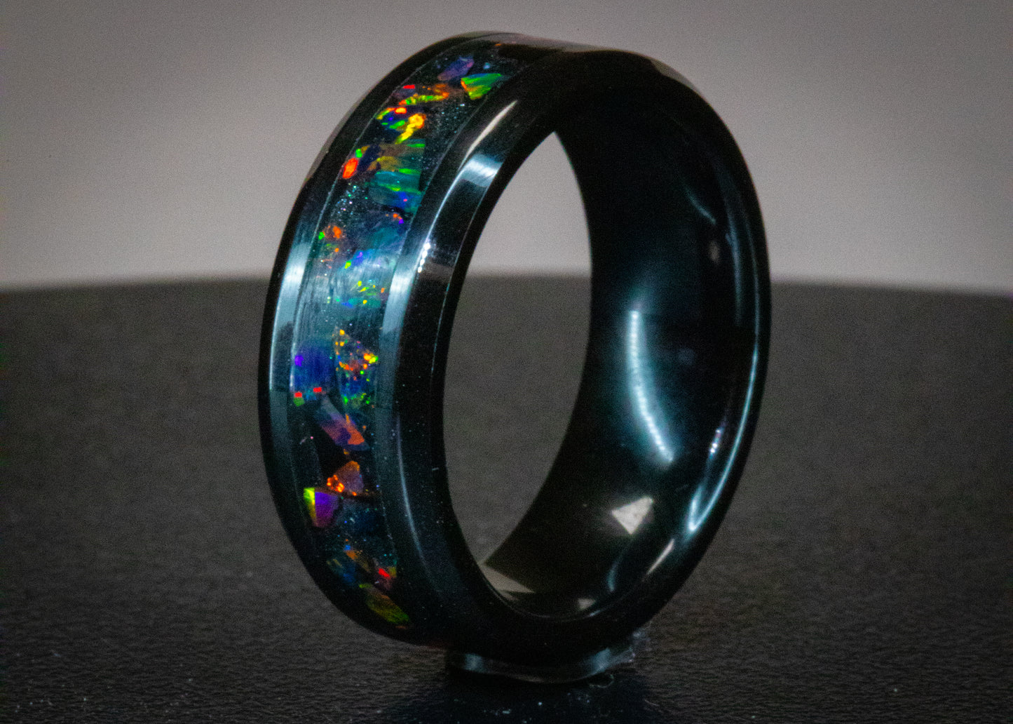 Black Fire Ring